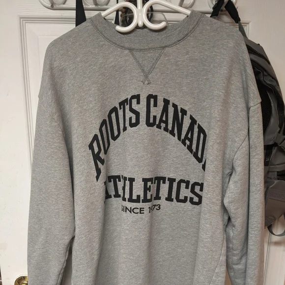 Roots Crewneck Loose Fit Sweatshirt L - Picture 1 of 5